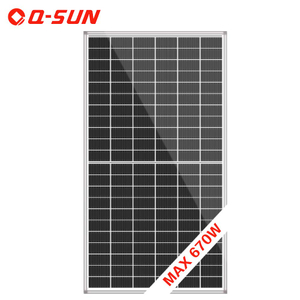 stock de panel solar de dióxido de titanio para la casa