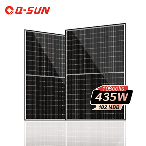 Módulos de paneles solares monocristalinos de 435w para uso residencial comercial