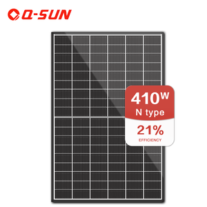 Paneles solares negros completos de fábrica en stock