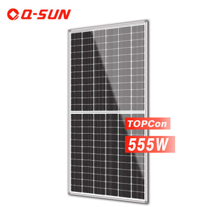 panel solar de tierra de células solares híbridas