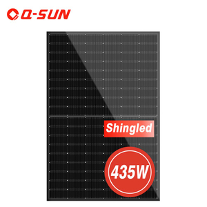 panel solar comercial con soporte de alta eficiencia