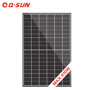 panel solar negro completo de tecnología de módulo fotovoltaico comercial
